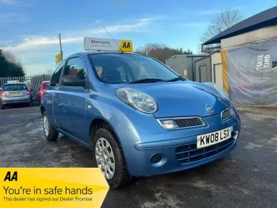 Used Nissan Micra Visia 2008 Blue Hatchback