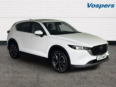 Usado Mazda CX-5 Exclusive-Line 165 CV (121 kW) 2024 Blanco SUV