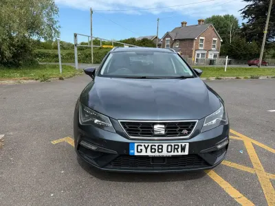 Begagnad Seat Leon ST FR 130 HK (95 kW) 2018 Grå Kombi