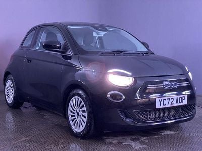 Black Used 2022 Fiat 500e Action Hatchback | £10,999 (Fair price)