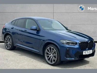 Used BMW X4 M Sport 187 HP (137 kW) 2025 Blue SUV