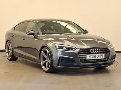 Used Audi A5 Black Edition 150 HP (110 kW) 2019 Grey Coupe