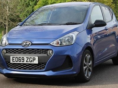 Usado Hyundai i10 67 HP (49 kW) 2019 Azul Citadino