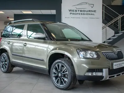 Used Skoda Yeti Drive 150 HP (110 kW) 2017 Green SUV