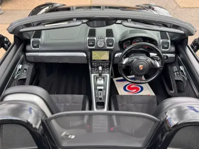 Used Porsche Boxster 330 HP (242 kW) 2014 Black Cabriolet