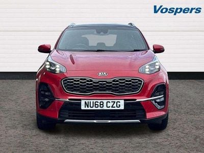 Used Kia Sportage GT-Line S 182 HP (133 kW) 2018 Red SUV