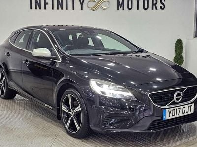 Black Used 2017 Volvo V40 R-Design Hatchback | £9,800 (Fair price)