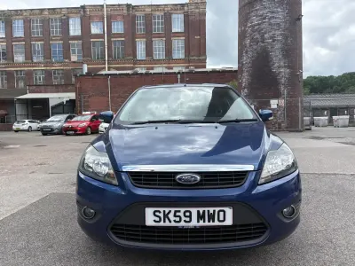 Used Ford Focus Zetec 99 HP (72 kW) 2009 Blue Hatchback