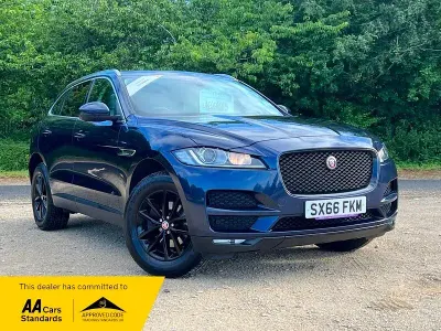 Used Jaguar F-Pace Prestige 180 HP (132 kW) 2016 Blue SUV