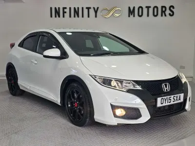 Used Honda Civic Sport 120 HP (88 kW) 2015 White Hatchback