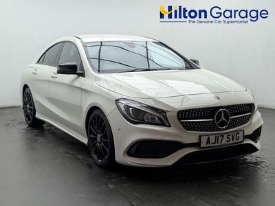 Used Mercedes CLA180 AMG line 2017 White Sedan