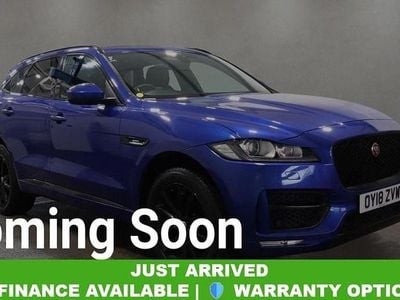 Used Jaguar F-Pace R-Sport 180 HP (132 kW) 2018 Blue SUV