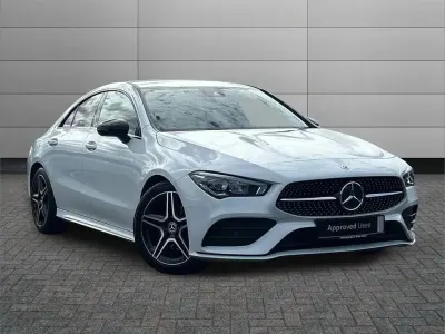 Used Mercedes CLA180 AMG Line Premium 134 HP (98 kW) 2023 White Sedan