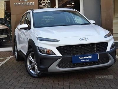 White Used 2022 Hyundai Kona SE SUV | £13,995 (Fair price)