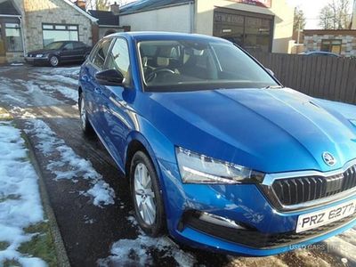Blue Used 2019 Skoda Scala SE Hatchback | £10,950 (Fair price)