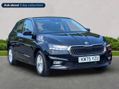 Used Skoda Fabia SE 80 HP (58 kW) 2025 Black Hatchback