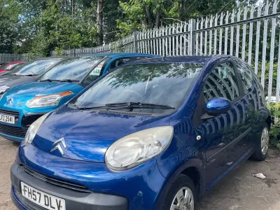Used Citroën C1 68 HP (50 kW) 2007 Blue Hatchback