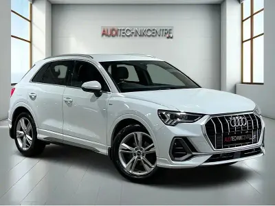 Used Audi Q3 S-Line 150 HP (110 kW) 2021 White SUV