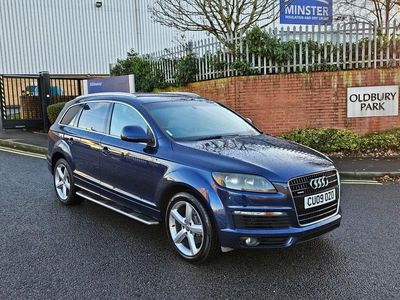 Blue Used 2009 Audi Q7 S-Line SUV | £3,495