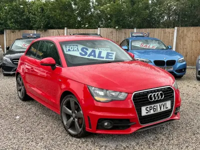 Used Audi A1 S-Line 2011 Red Hatchback
