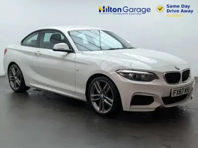 Used BMW 218 M Sport 2017 White Coupe
