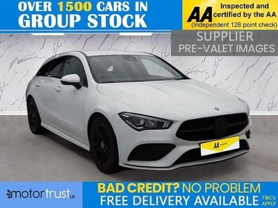 Used Mercedes CLA200 Shooting Brake AMG line 163 HP (119 kW) 2020 White Estate