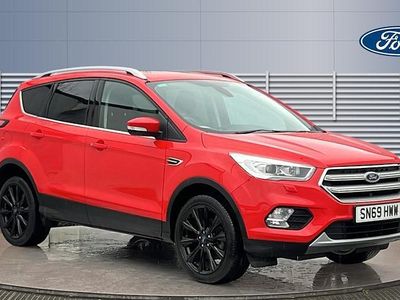 Used Ford Kuga Titanium X 182 HP (133 kW) 2019 Red SUV