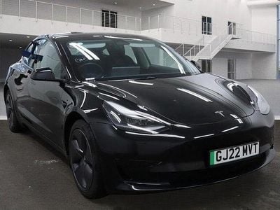 Used Tesla Model 3 Standard Range 52 kW (72 HP) 2022 Black Sedan