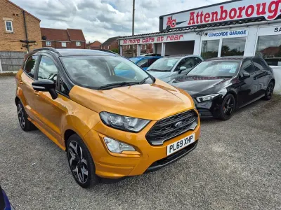 Used Ford Ecosport ST-Line 125 HP (91 kW) 2020 Yellow SUV