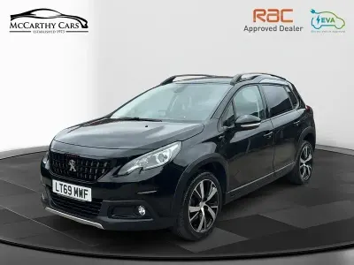 Begagnad Peugeot 2008 GT-line 2019 Svart SUV