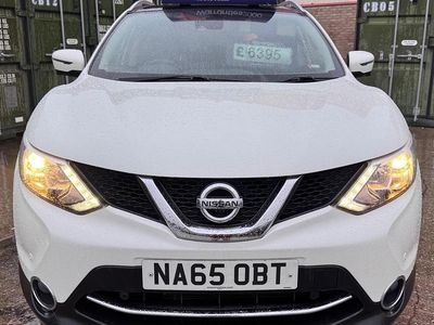 Used Nissan Qashqai N-TEC 115 HP (84 kW) 2015 White SUV
