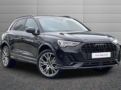 Used Audi Q3 Black Edition 150 HP (110 kW) 2025 Mythos black SUV