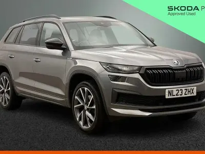 Used Skoda Kodiaq SportLine 110 HP (80 kW) 2023 Graphite grey metallic SUV
