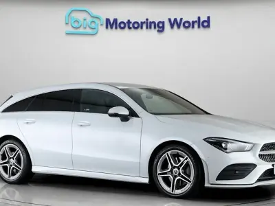 Used Mercedes CLA200 AMG line 163 HP (119 kW) 2022 White Coupe