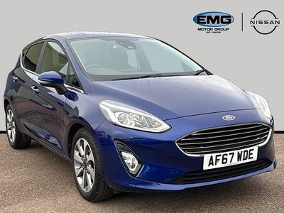 Used Ford Fiesta Zetec 100 HP (73 kW) 2017 Blue Hatchback