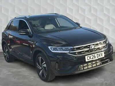 Gebraucht VW T-Roc Cabriolet R-line 147 PS (108 kW) 2026 Schwarz SUV