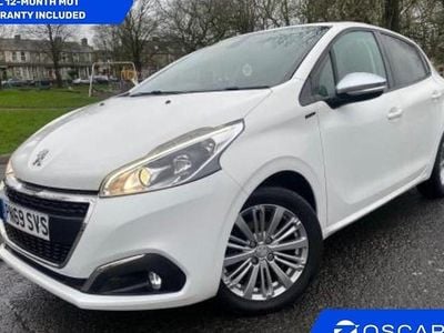 White Used 2019 Peugeot 208 Signature Sky Hatchback | £7,495 (Super price)