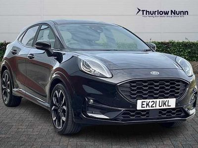 Used Ford Puma ST-Line X 155 HP (114 kW) 2021 Black SUV