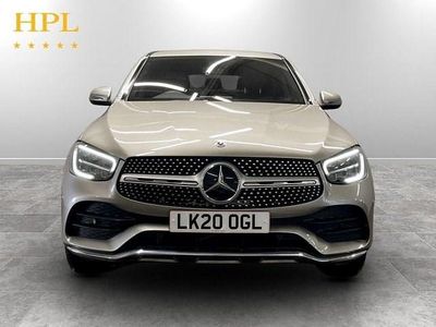 Used Mercedes GLC220 AMG line 194 HP (142 kW) 2020 Silver Coupe