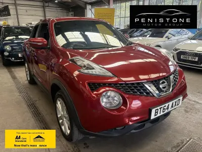 Used Nissan Juke Acenta Premium 117 HP (86 kW) 2014 Red SUV