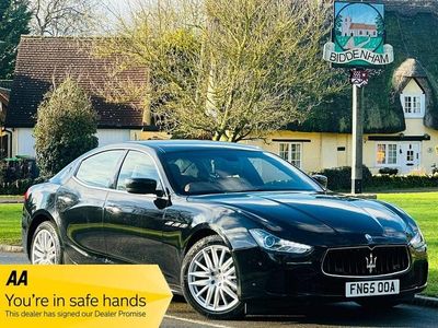 Black Used 2015 Maserati Ghibli Sedan | £12,790 (Fair price)