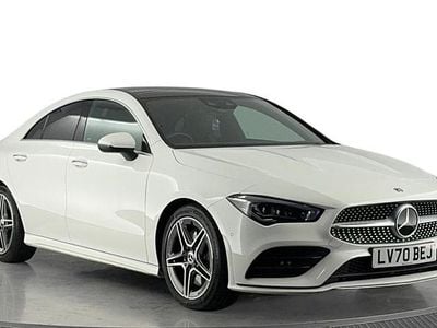 Used Mercedes CLA250 AMG Line Premium Plus 224 HP (164 kW) 2020 White Sedan