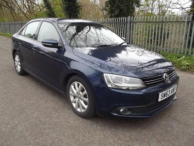 Used VW Jetta SE 105 HP (77 kW) 2013 Blue Sedan