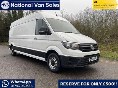 White Used 2021 VW Crafter Trendline Van | £13,990 (A bit pricey)