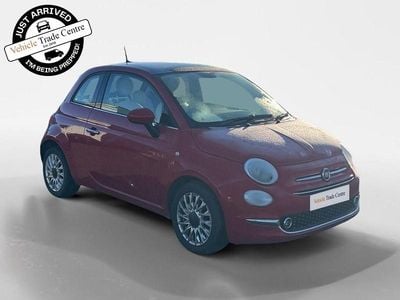 Used Fiat 500 Lounge 69 HP (50 kW) 2017 Red Hatchback