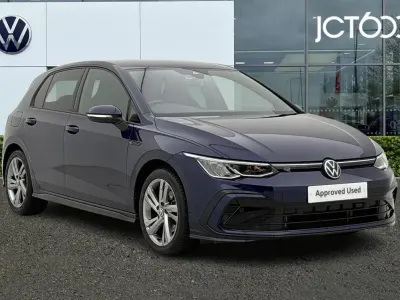 Used VW Golf VIII R-line 150 HP (110 kW) 2024 Blue Hatchback