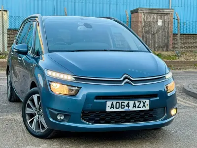 Używany Citroën Grand C4 Picasso Exclusive 2014 Niebieski Minivan