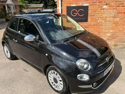 Gebraucht Fiat 500 Lounge 69 PS (50 kW) 2017 Schwarz Kleinwagen