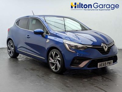 Used Renault Clio IV RS Line 100 HP (73 kW) 2019 Blue Hatchback