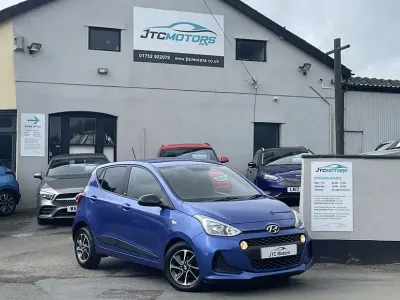 Used Hyundai i10 GO! 66 HP (48 kW) 2018 Blue Hatchback